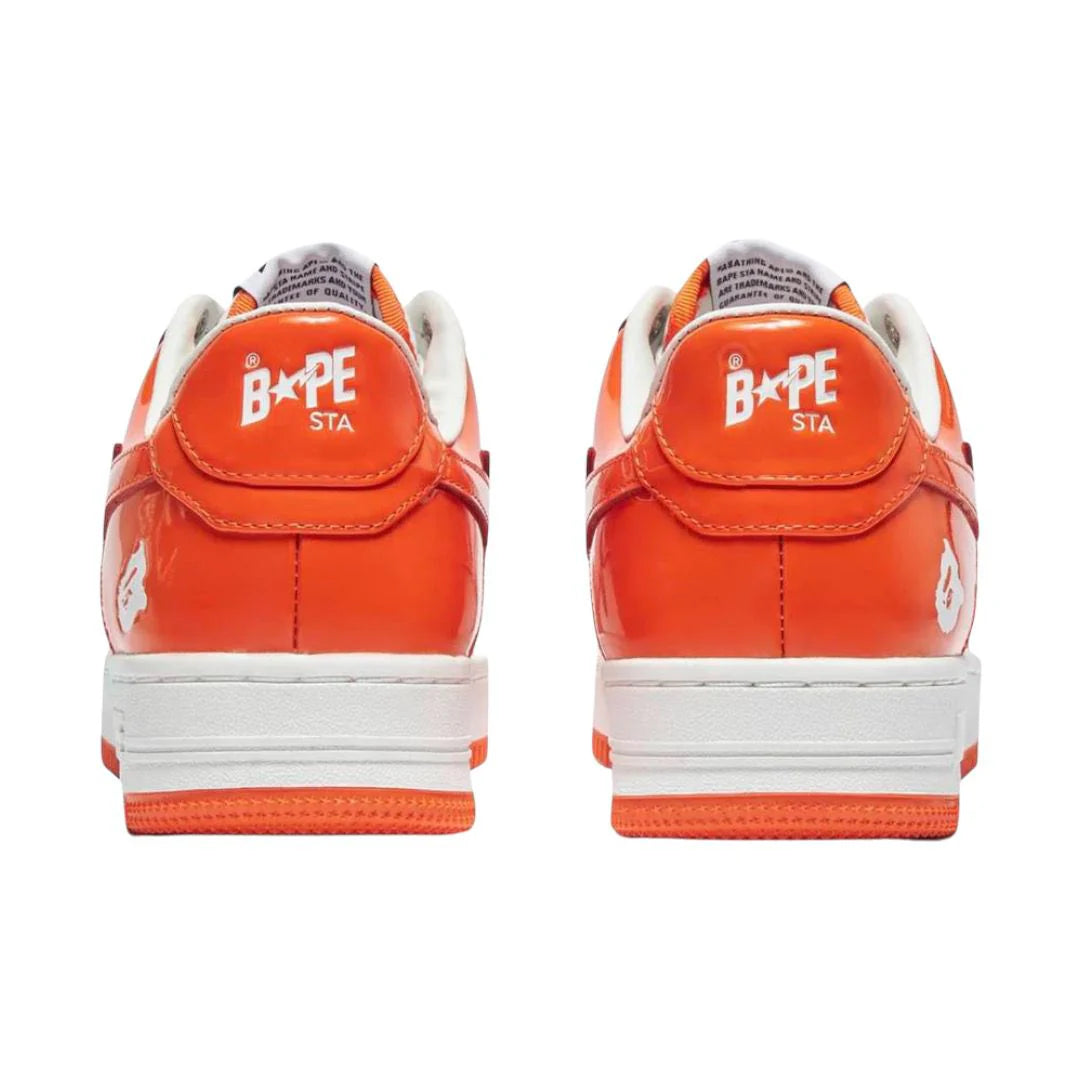 A Bathing Ape Bape Sta Low Orange Meezan