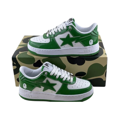 A Bathing Ape Bape Sta Low Green Meezan