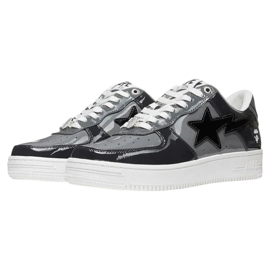 A Bathing Ape Bape Sta Low BLack Gray Meezan