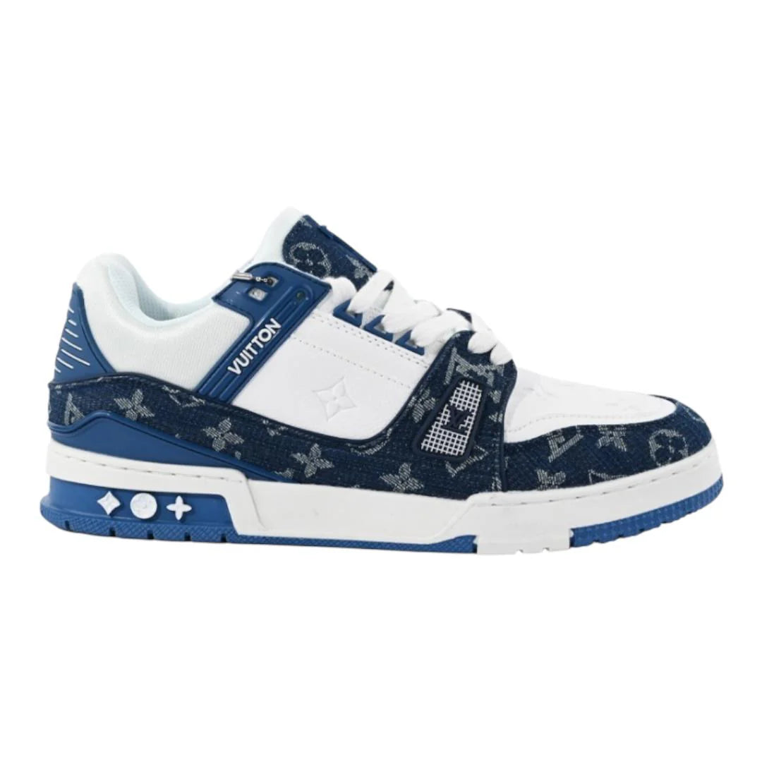 LV Trainer Blue & white Meezan