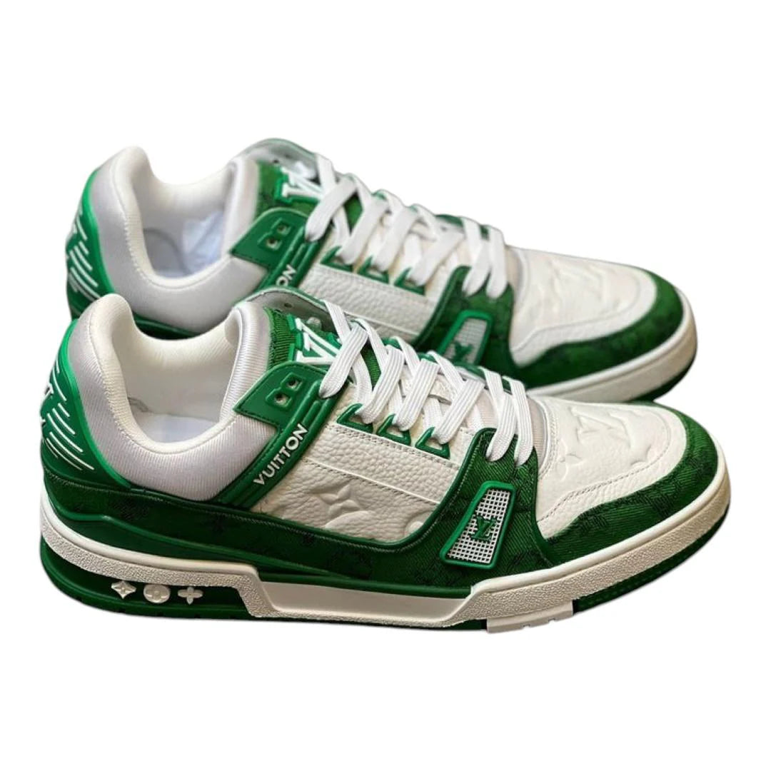 LV Trainer Green & White Meezan