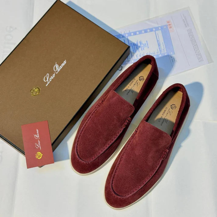Loro Piana Loafers Maroon